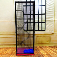 Load image into Gallery viewer, Three-story Demon King Squirrel Honey Bag Blossom Guinea Rat Villa Big Hamster Dragon Cat Standard Golden Flower Cage