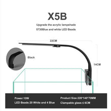 Load image into Gallery viewer, Aquarium LED Lighting Fish Tank Light Pecera Aquatic Plant Lighting 10W/15W Super Slim Waterproof Clip-on X3 X5 X7 X9