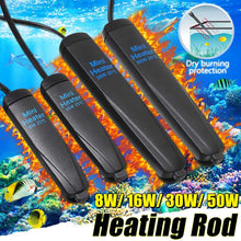 Load image into Gallery viewer, Mini Aquarium Heater Rod 50W Temperature Adjustable Auto Thermostat Fish Tank Submersible Heating Rod
