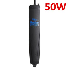Load image into Gallery viewer, Mini Aquarium Heater Rod 50W Temperature Adjustable Auto Thermostat Fish Tank Submersible Heating Rod
