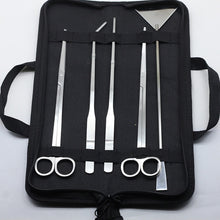 Load image into Gallery viewer, 3/5Pcs/Set Aquarium Cleaning Tools Kit Tweezers Curve Scissor Fish Tank Water Plants Grass Stainless Steel Maintenance Tool Suit
