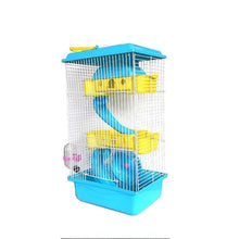 Load image into Gallery viewer, Factory direct new three-storey villa hamster cage golden silk bear cage villa hamster supplies three-storey villa LB819112
