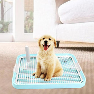 Pet Dog Toilet Cat Litter Tray Potty Toilet For Dogs Cat Puppy Pad Doggy Pee Training Toilet Mesh Pet Dog Product Dropshipping